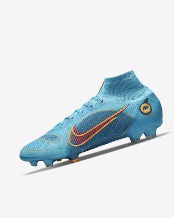 Nike Mercurial Superfly 8 Elite FG Azules Naranjas | MX 5115